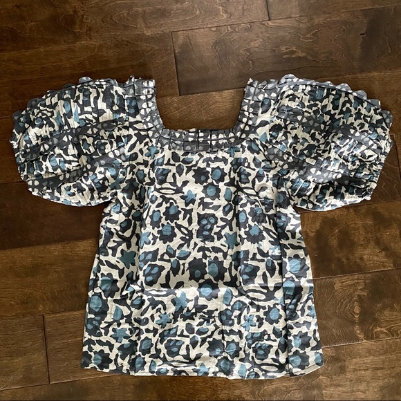 Anthropologie Jordan Ruffled Blouse - Picture 4 of 7